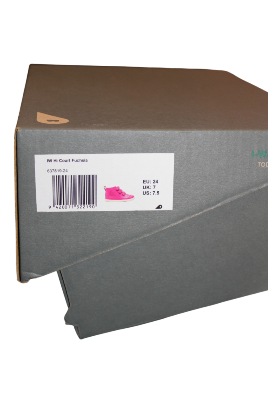 Bobux iWalk Shoes, Pink, US 7.5/EUR 24
