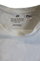 H&M T-Shirt, White, 9-10
