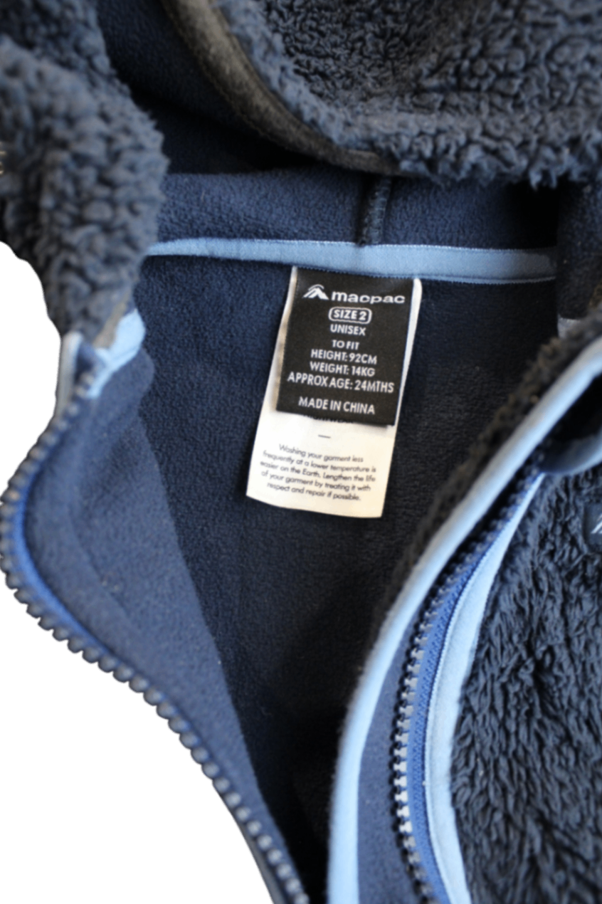Macpac Hoodie, Blue, 2