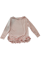Seed Long-Sleeve T-Shirt, White Coral Stripes, 5