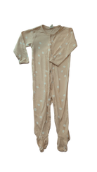 Nature Baby Jumpsuit, Peach w Polka Dots, 0