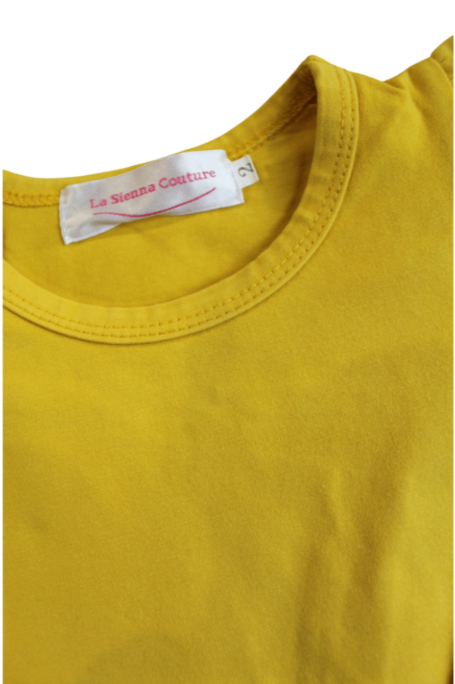 La Sienna Couture Bodysuit, Yellow, 2