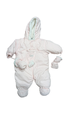 Absorba Snowsuit, Pale Pink, 6M