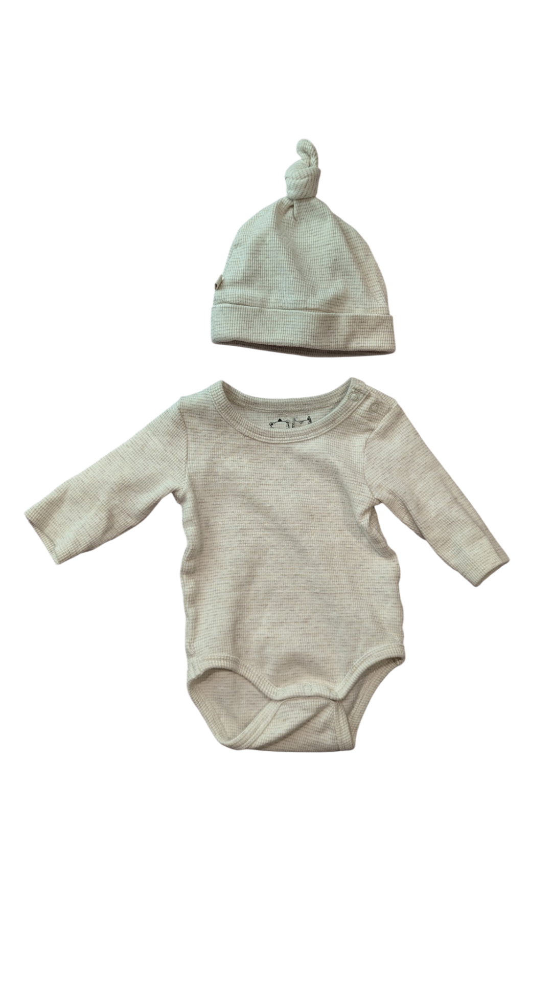 Wilson & Frenchy Bodysuit Set, Cream Marle, 0000
