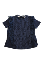 Scotch & Soda Blouse, Navy, 4
