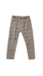 Jamie Kay Leggings, Dark Puple w Cream Floral, 2
