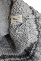 Scotch Shrunk Cardigan, Grey and charcoal, 7