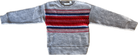 Country Road Jumper, Grey, Red, Navy and White, 7