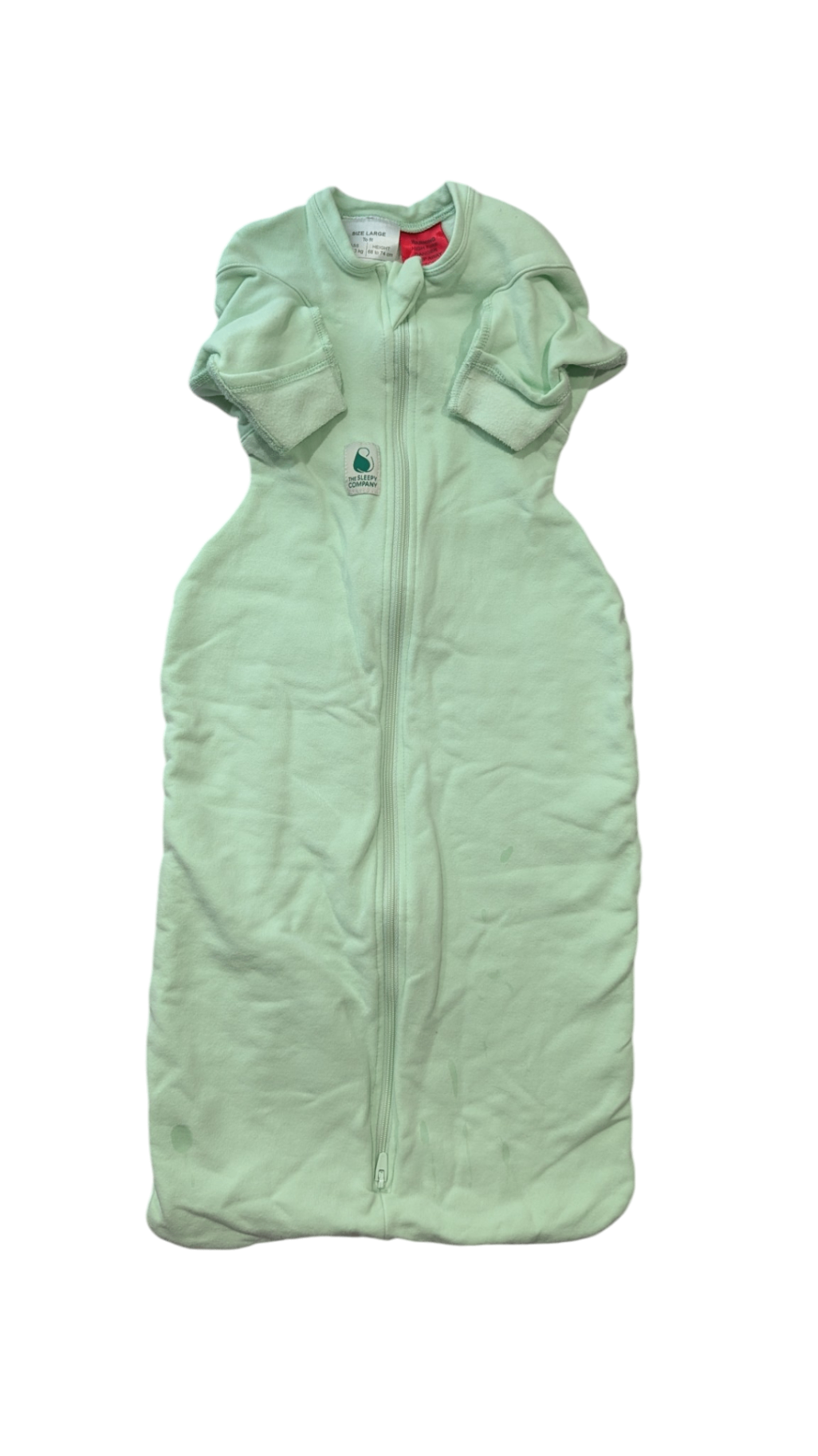 The Sleepy Company Swaddle, Mint Green, 6-9M