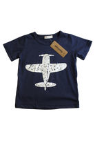 allmyway T-Shirt, Navy, 4-5