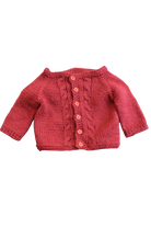 Handknit Knitwear, Red, 0000