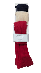 NEXT Tights, Red, navy and cream, Unknown