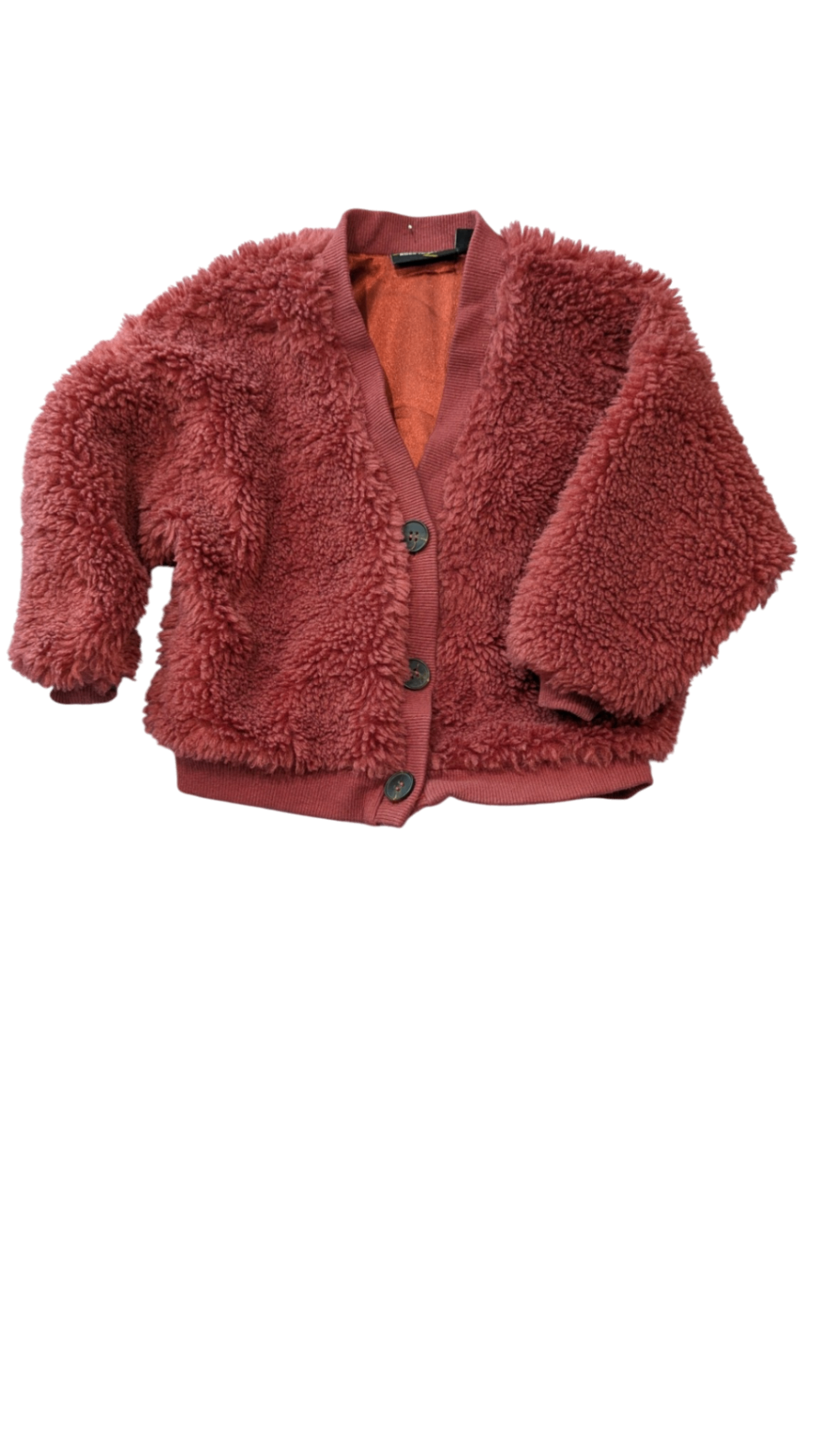 Rock Your Kid Cardigan, Burgundy, 2
