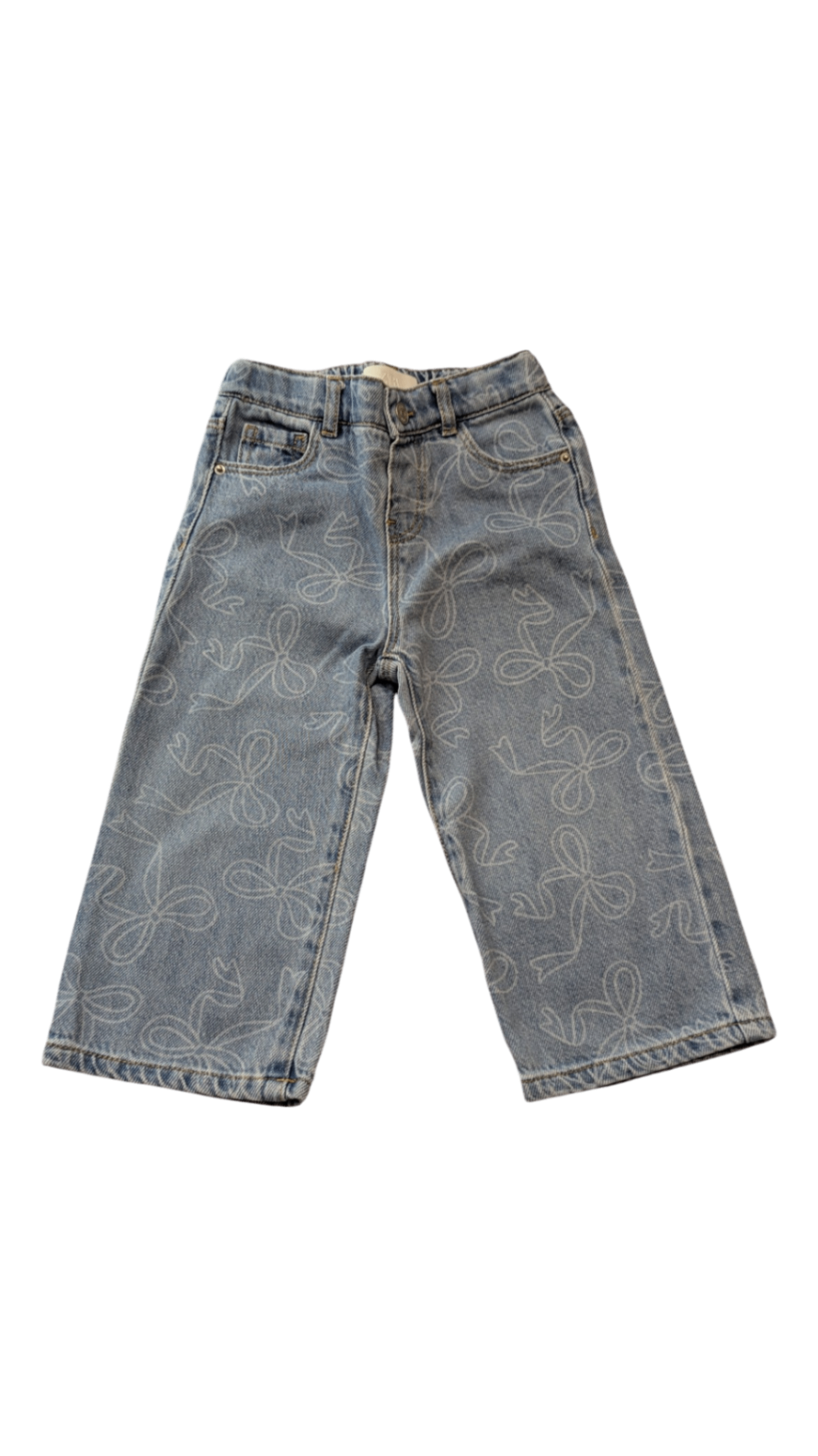 Zara Pants, Blue, 2