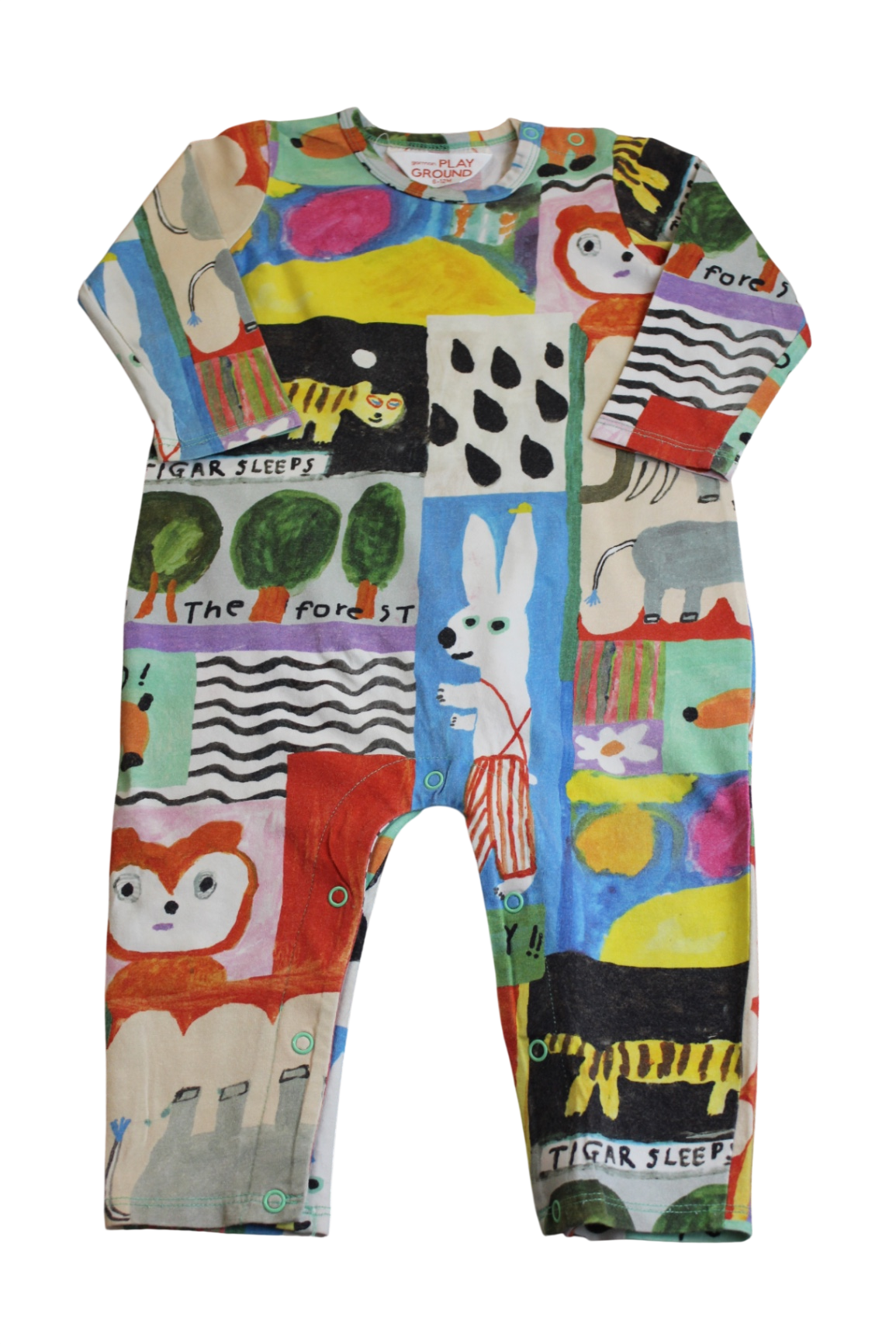 Gorman Playground Romper , Multicolour, 0