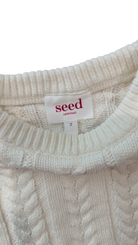 Seed Heritage Jumper, Cream, 2