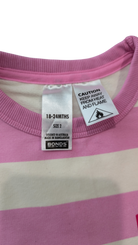 Bonds Bodysuit, Pink and Cream, 2