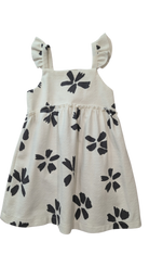 Zara Dress, White and black, 2