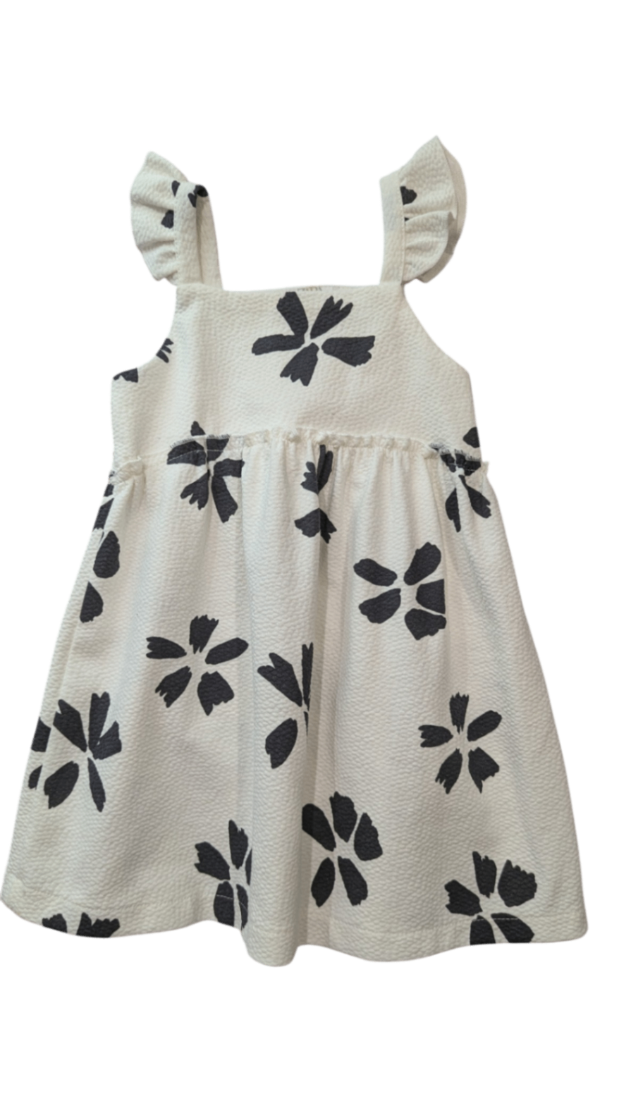 Zara Dress, White and black, 2