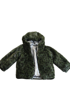 Milky Coat, Dark Green/Silver, 3