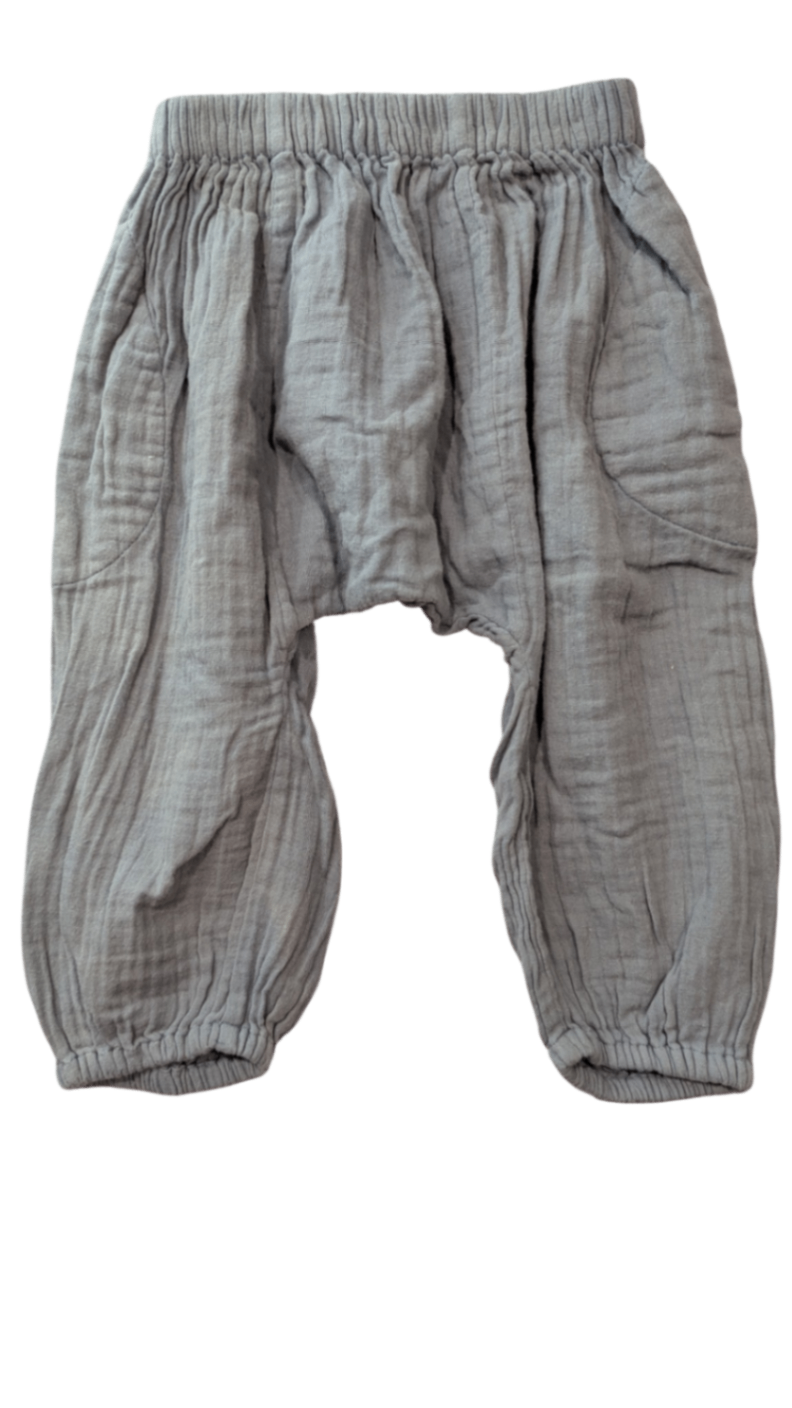 Printebebe Pants, Blue-grey, 2