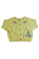 May Gibbs Cardigan, Yellow, 2
