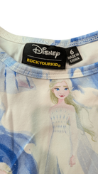 Disney Rock Your Kid Dress, White and blue, 6