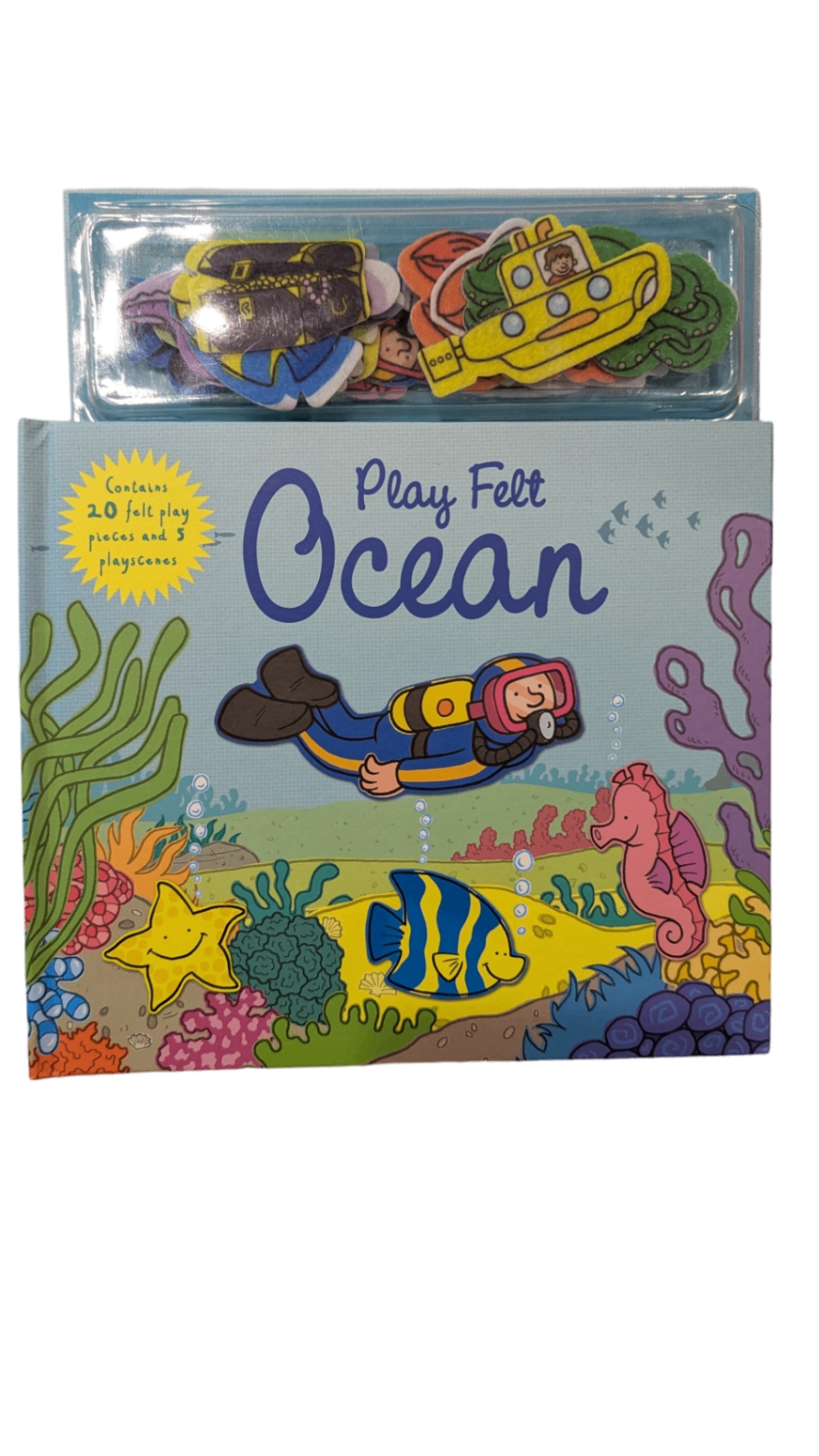 Play Felt Activity Set, Light Blue, Multicolour, One Size