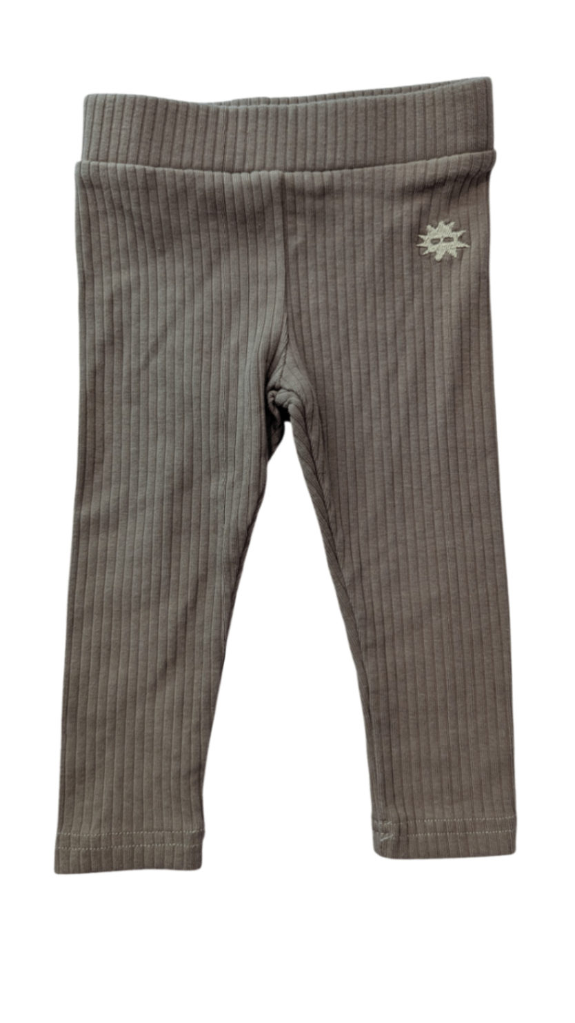 Kapow! Knit Leggings, Brown, 00