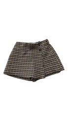 Zara Shorts, Brown and pink plaid, 2