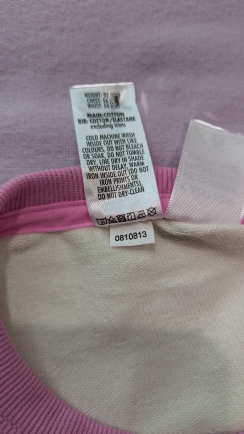 Bonds Bodysuit, Pink and Cream, 2
