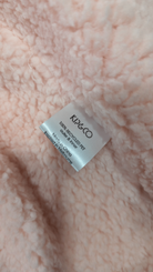 KP&CO Coat, Peach pink and navy, 2-4