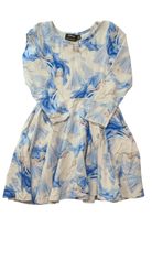 Disney Rock Your Kid Dress, White and blue, 6