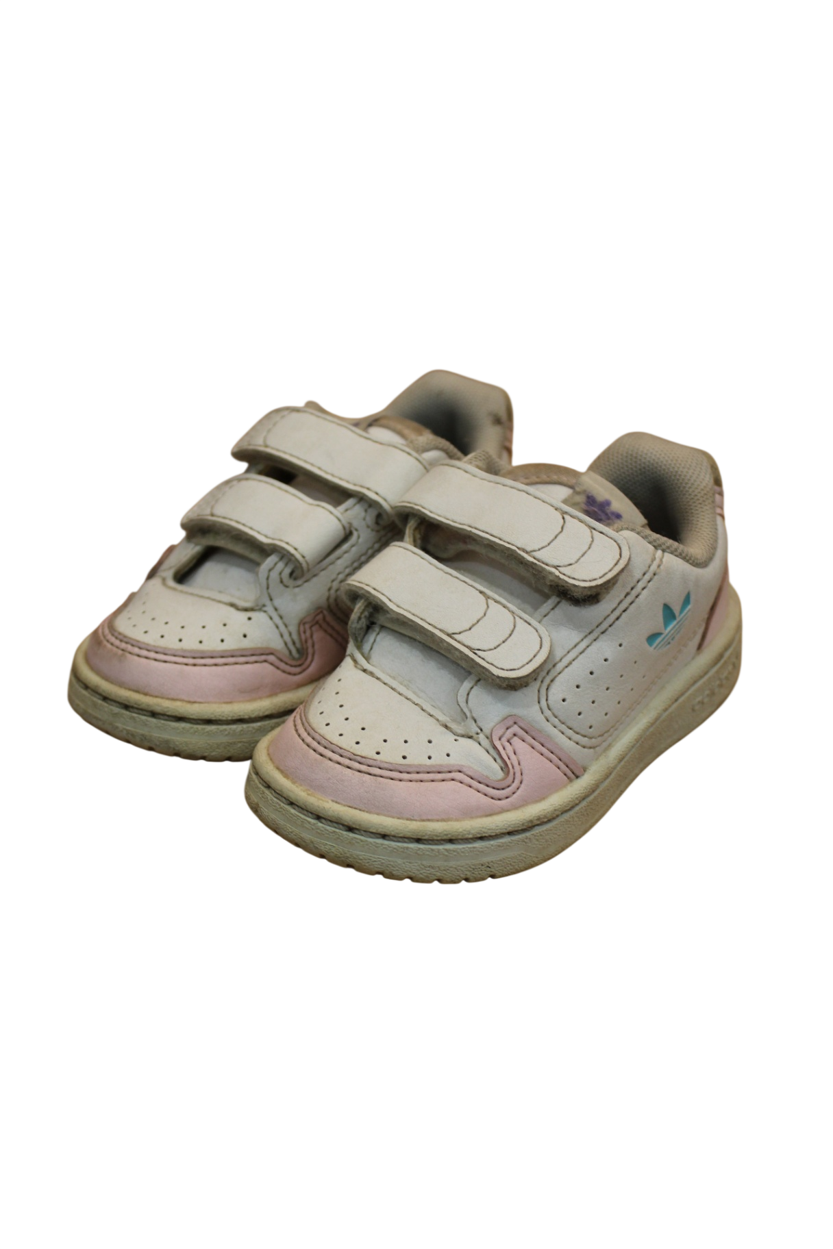 Adidas Sneakers, White, pink, 21