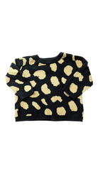 HUX Jumper, Black and beige, 1