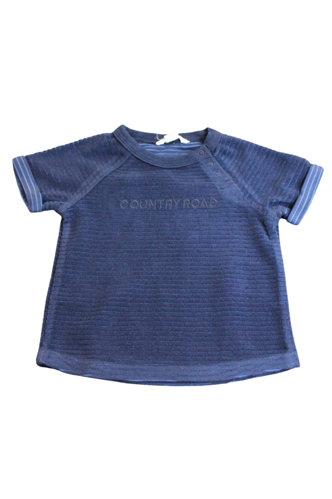 Country Road T-Shirt, Navy Blue, 0