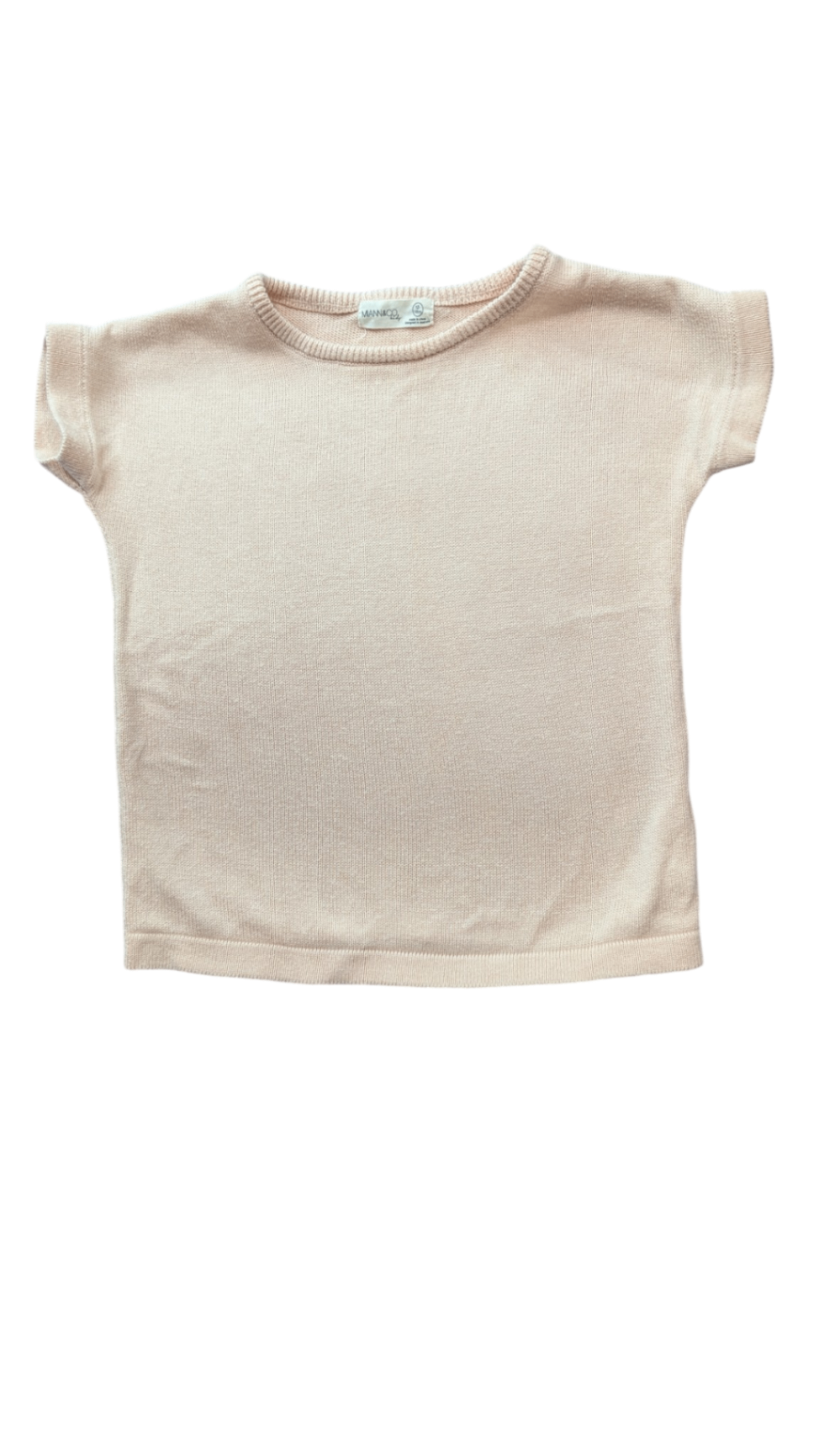 MANN&CO Baby T-Shirt, Pale Pink, 1