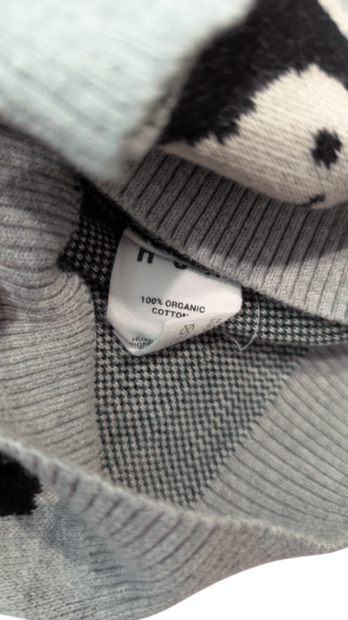 HUX Cardigan, Grey, 2