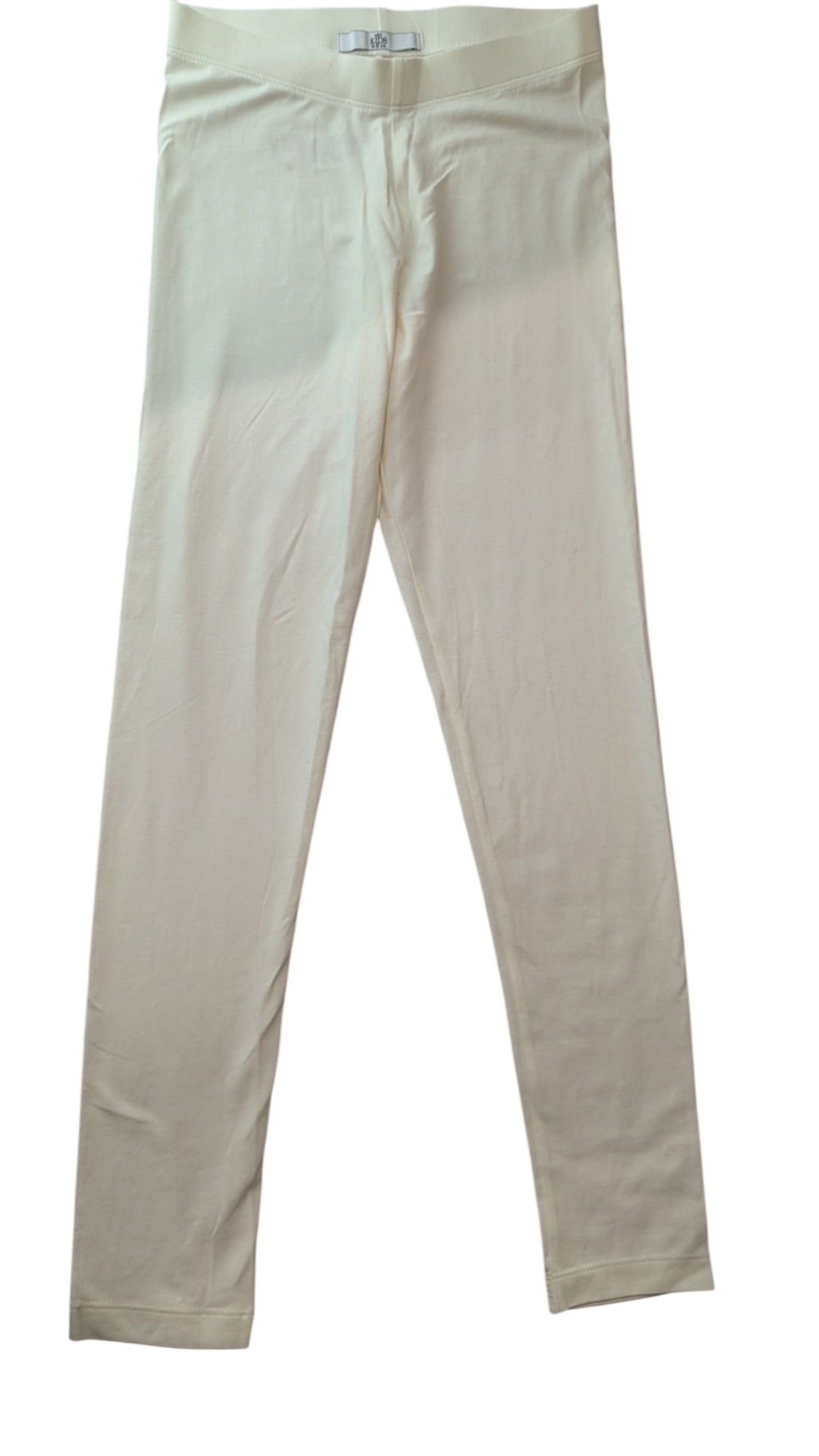 M&S Kids Knit Leggings, Cream, 12-13