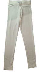M&S Kids Knit Leggings, Cream, 12-13