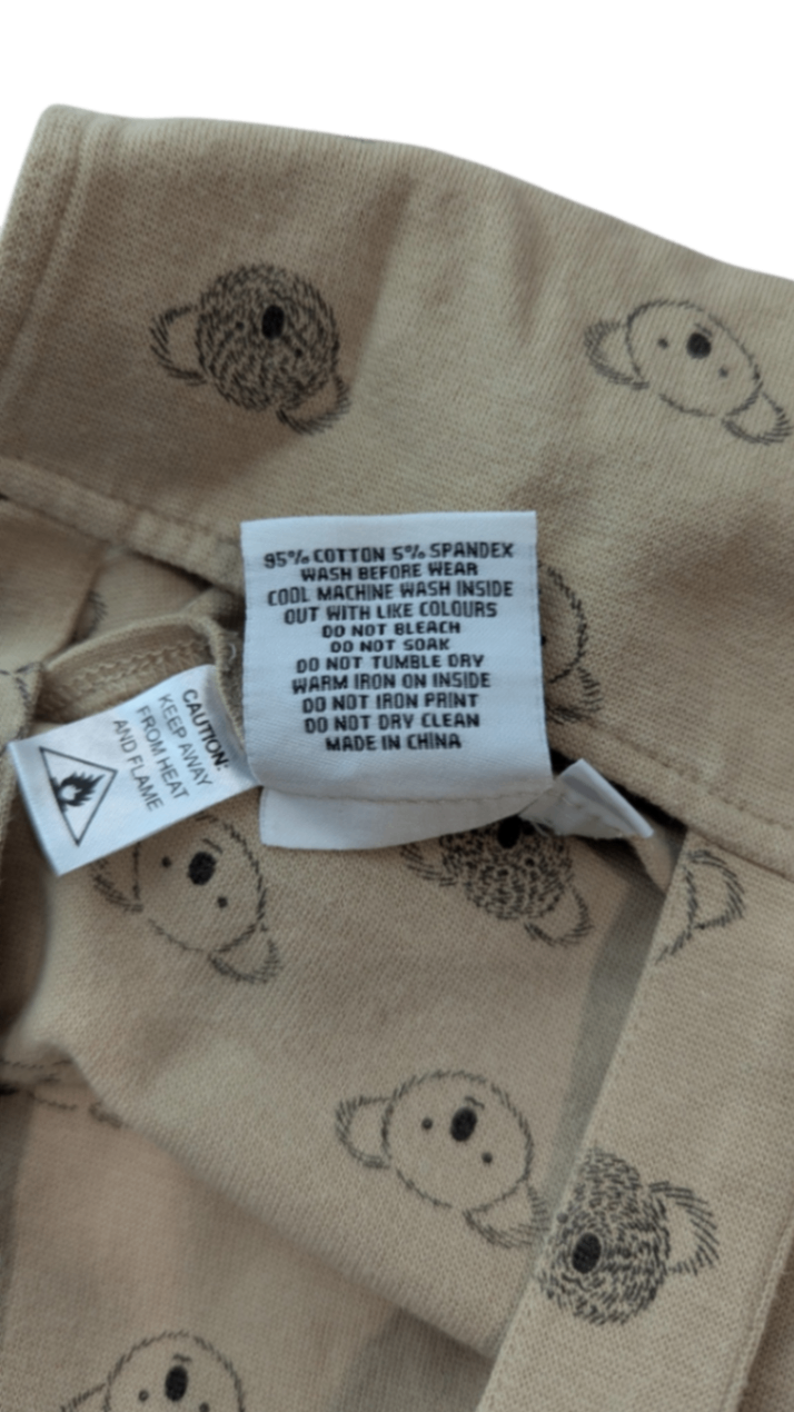 Kapow Kids Overalls, Beige, 3