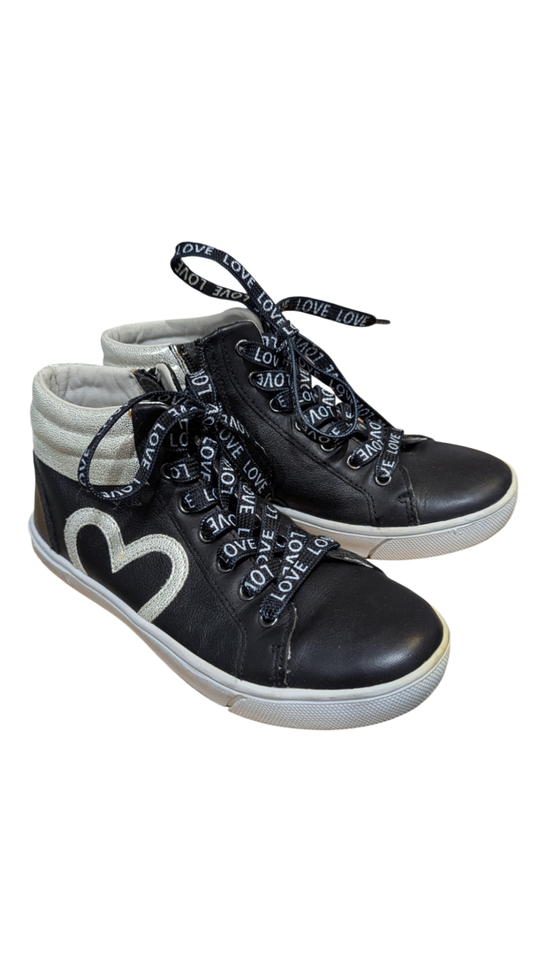 Ciao Shoes, Black and White, US 4/EUR 35