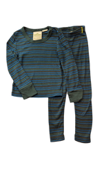 Kathmandu Thermal Set, Dark Green and Blue, 2