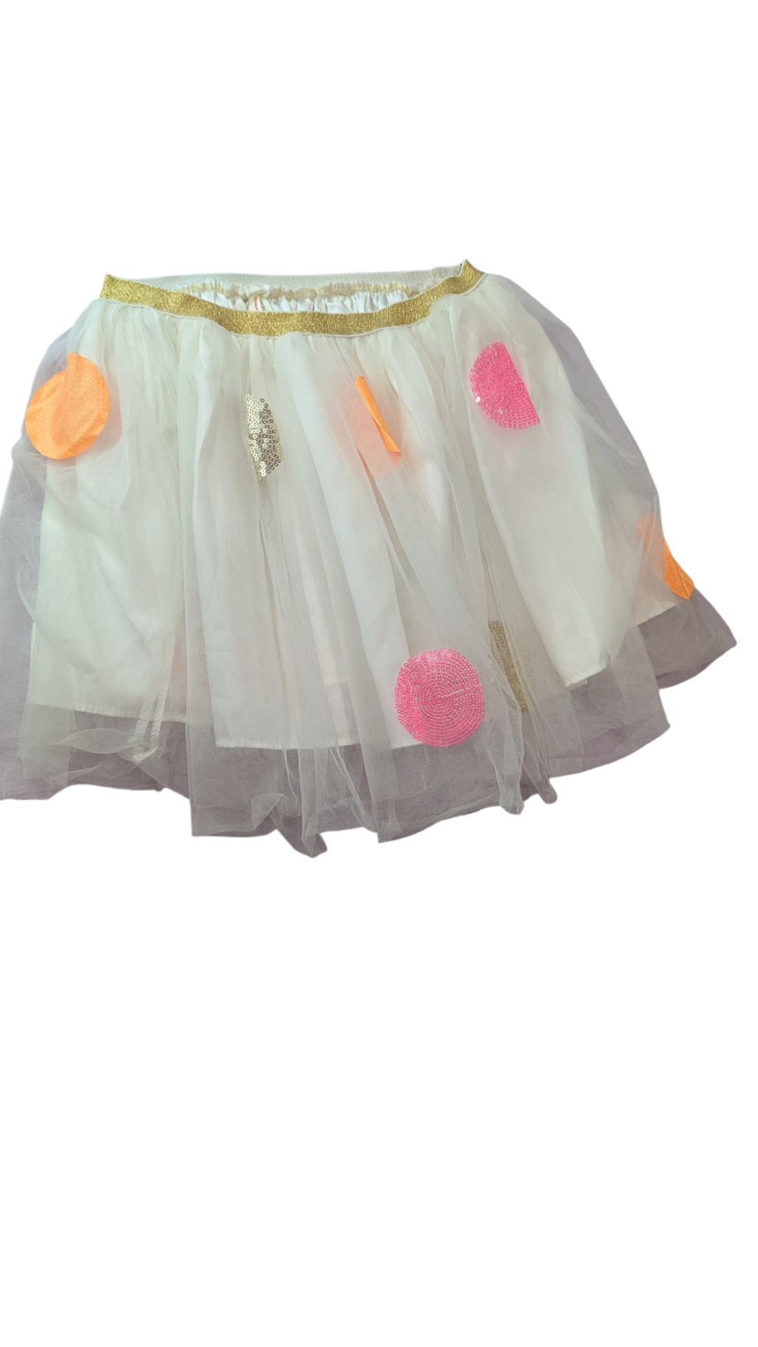 Cotton On Kids Skirt, White, 5-6