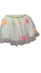 Cotton On Kids Skirt, White, 5-6