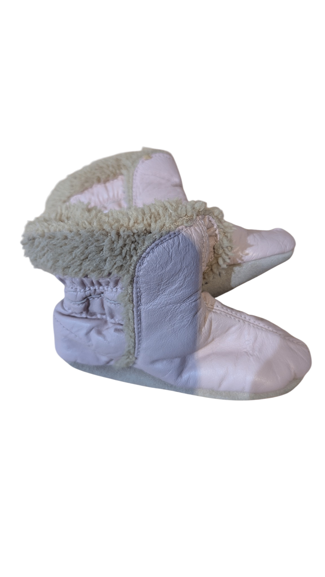 Alex & Ant Booties, Light Pink and Beige, 2