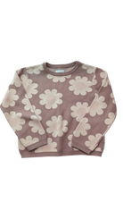 HUX Jumper, Mauve and cream, 7