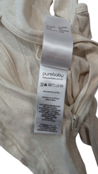 Purebaby Bodysuit, Cream, 000