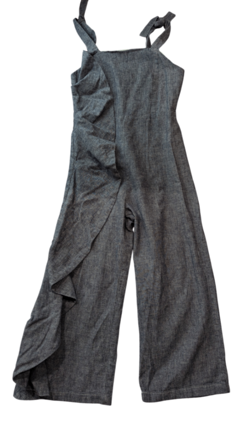 Bardot Junior Boilersuit, Blue-grey, 8