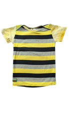 Oishi-m T-Shirt, Yellow, black and grey, 4-5 years